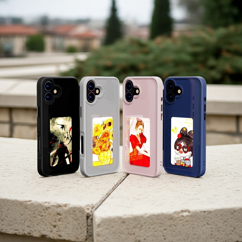 Deluxe Charging NFC Smart Display Photo Phone Case