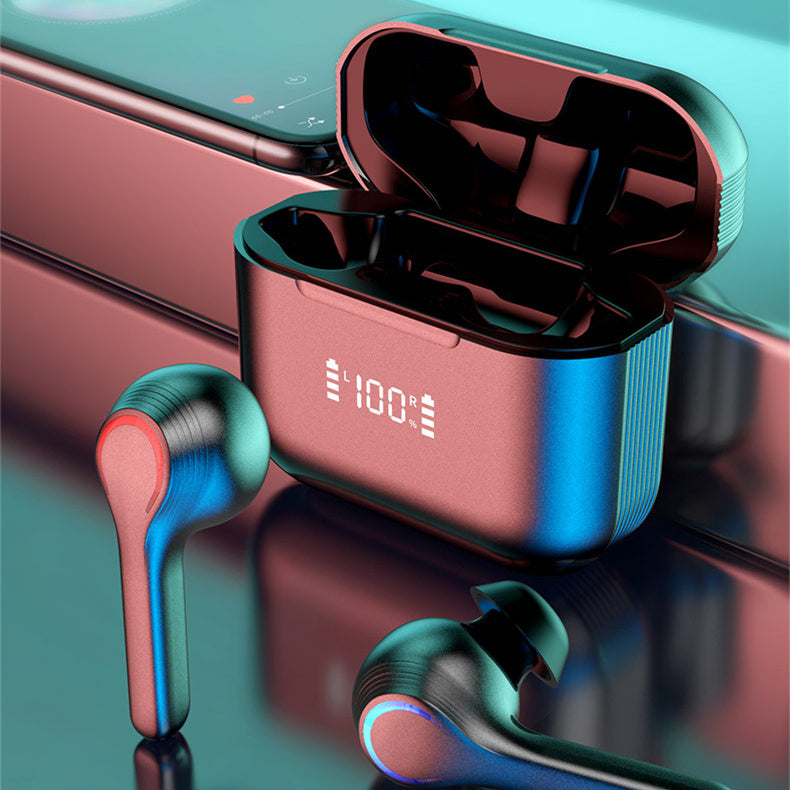 Deluxe Charging Touch Control Wireless Bluetooth Earbuds