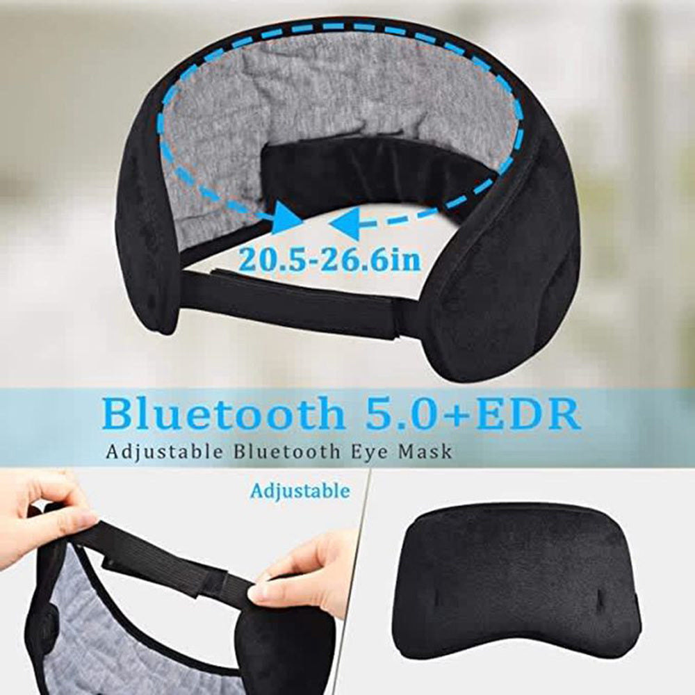 Deluxe Charging Wireless Bluetooth 5.0 Earphones Sleeping Eye Mask