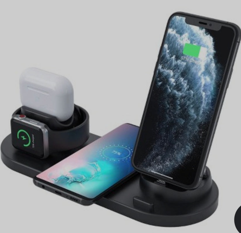 Deluxe Charging 6 in 1 wireless charging dock