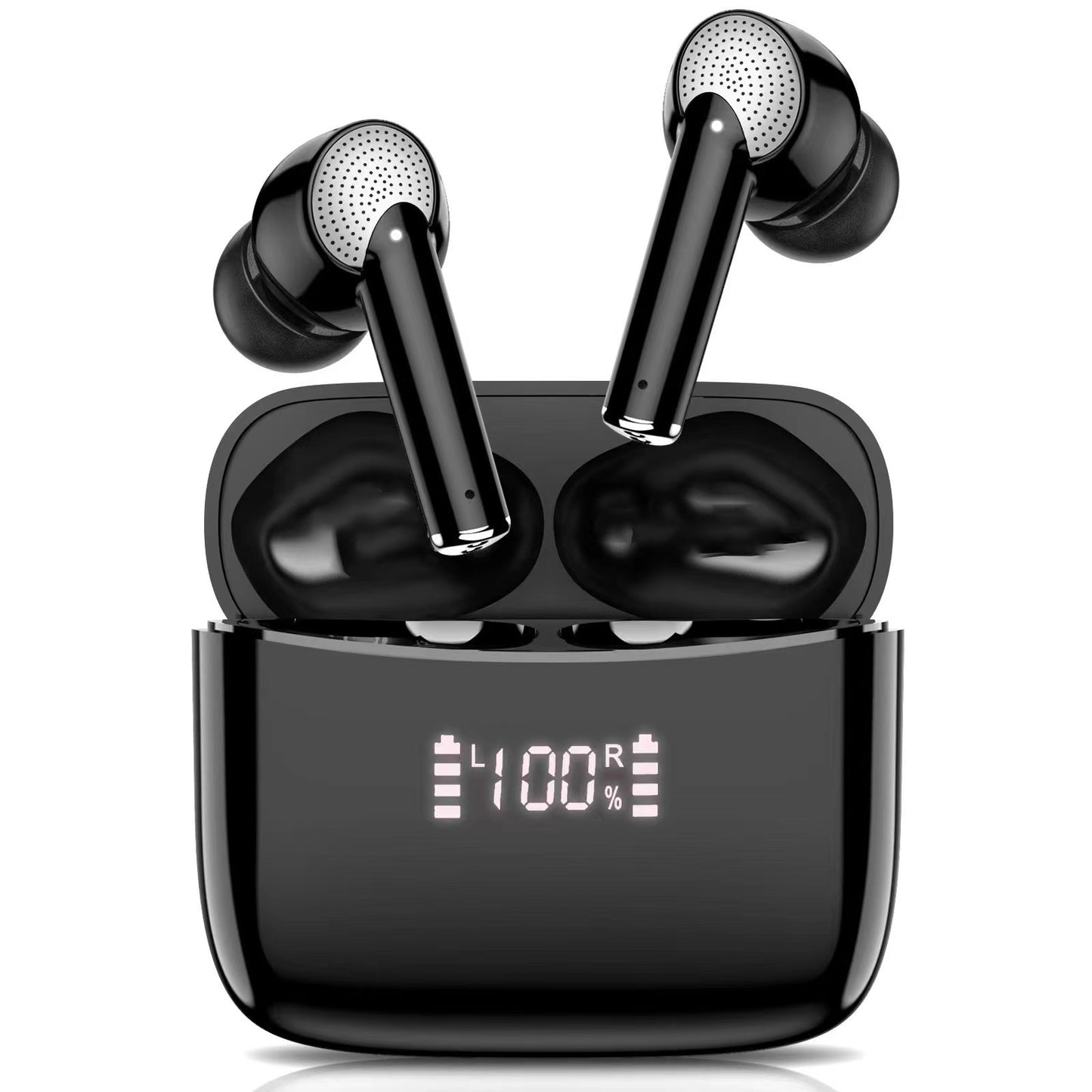 Deluxe Charging Touch Control Wireless Bluetooth Earbuds