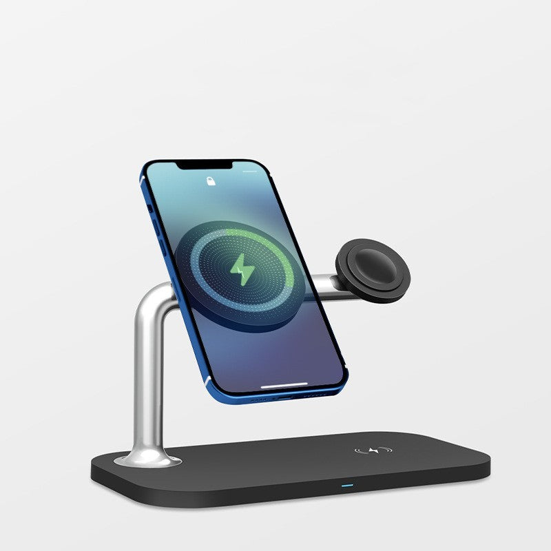 Deluxe Charging Magnetic 3-in-1 Wireless Charger