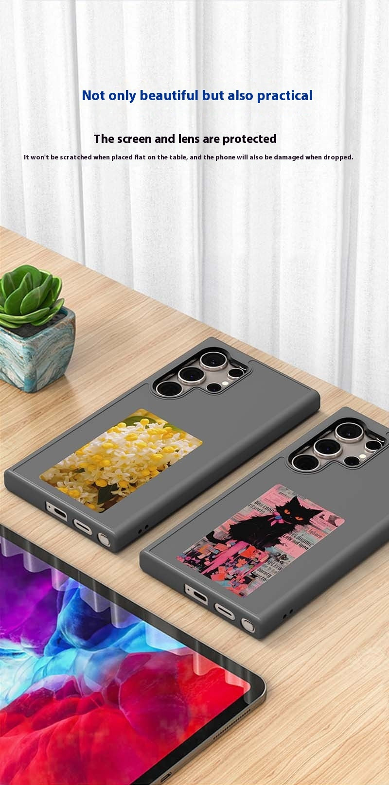 Deluxe Charging NFC Induction Photo Phone Case for Android