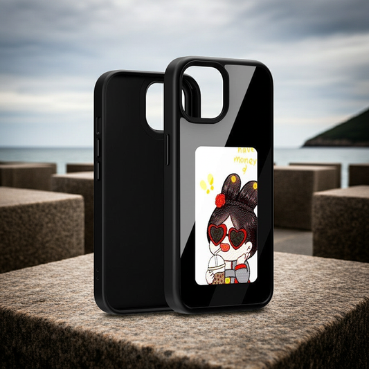 Deluxe Charging NFC Smart Display Photo Phone Case