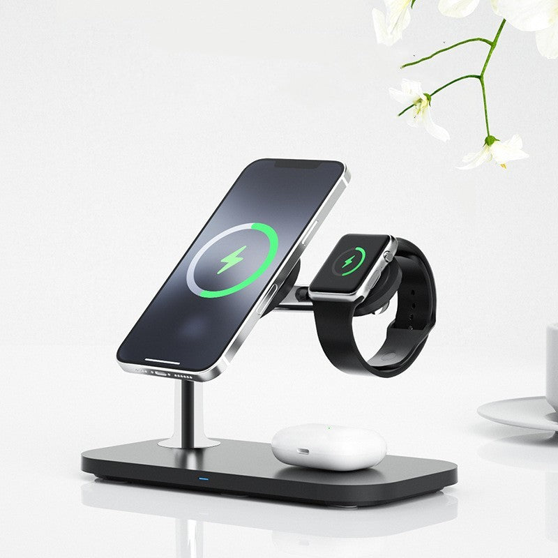 Deluxe Charging Magnetic 3-in-1 Wireless Charger